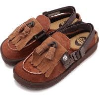 シャカ SHAKA 冬サンダル モックミュール タッセルカウヘアー [SK-339 FW25] MOC MULE TASSEL COWHAIR レディース 靴 モックシューズ モカシン アウトドア T
