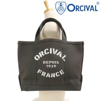 オーシバル ORCIVAL プリントトートバッグ ミディアム [OR-H0360-KWC FW25] PRINT TOTE BAG MEDIUM メンズ・レディース 鞄 キャンバストート 中サイズ 帆