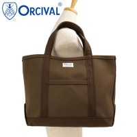 オーシバル ORCIVAL トートバッグ ミディアム [OR-H0284-KWC] TOTE BAG MEDIUM メンズ・レディース ユニセックス 鞄 日本製 キャンバストート 中サイズ 帆布 ブラ