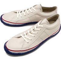 【返品送料無料】スピングル SPINGLE スニーカー [SP1066-03 FW25] SP-1066 メンズ 日本製 カンガルーレザー おしゃれ Ivory 正規取扱店|SPINGLE（スピングル