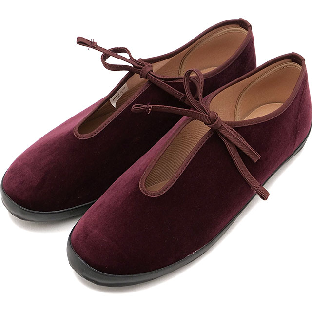 ムーンスター ファインバルカナイズド MOONSTAR FINE VULCANIZED スニーカー ライトプリムW [54323482 FW25] LITE PRIM W レディース 靴 バレエシューズ 日本製 ベルベット BURGUNDY 正規取扱店