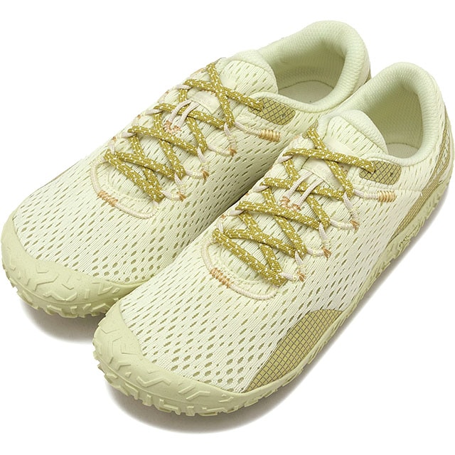 【SALE】メレル MERRELL スニーカー ベイパー グローブ6 [J068666 FW25] W VAPOR GLOVE 6 レディース 靴 トレイルランニング ベアフットシューズ ビブラムソール HONEYDEW 正規取扱店【s】