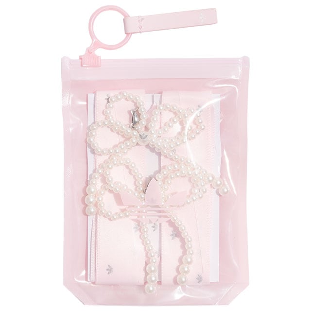 アディダス オリジナルス adidas Originals シューレース オリボン2 [KC3600 FW25] ORIBBON 2 メンズ・レディース 靴紐 小物 リボンタイプ CLEAR-PINK 【メール便配送】 正規取扱店