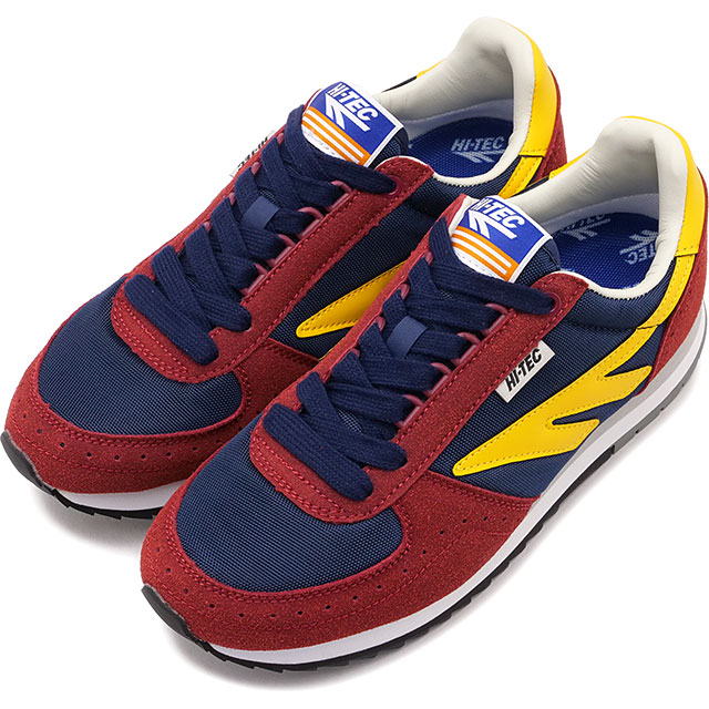 ハイテック HI-TEC スニーカー シルバーシャドウ フォーティ [53240452 FW25] HT TR001 SILVER SHADOW 40 レディース 靴 シューズ レトロランニング 抗菌防臭 BURGUNDY/NAVY 正規取扱店