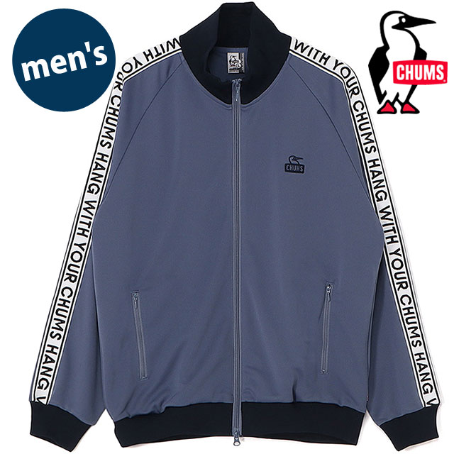 チャムス CHUMS カーンズトラックジャケット [CH04-1494 FW25] M Kearns Track Jacket メンズ トップス ジャージ上 ブルゾン 速乾 Indigo 正規取扱店