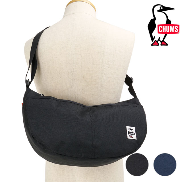 チャムス CHUMS リサイクルスモールバナナショルダーバッグ [CH60-3962 FW25] 7L Recycle Small Banana Shoulder Bag メンズ・レディース 鞄 ワンショルダー アウトドア 正規取扱店