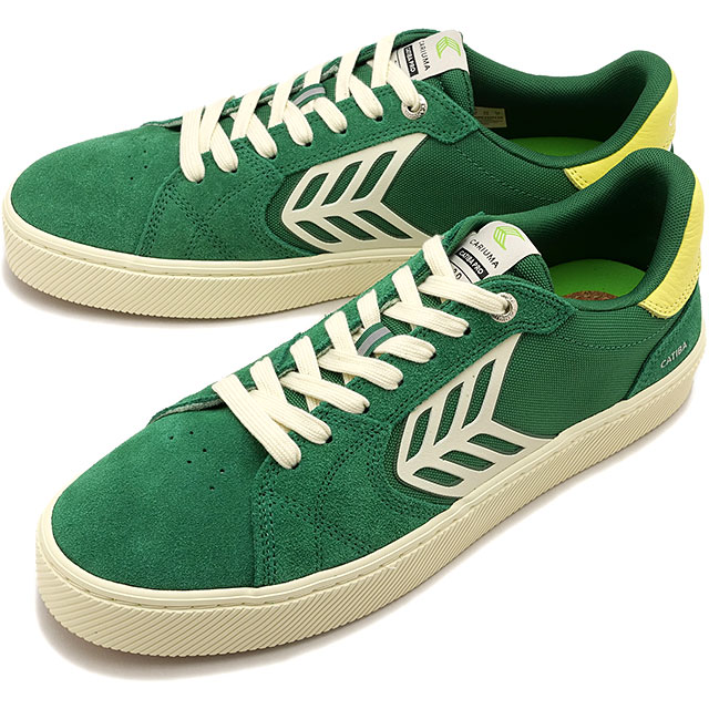カリウマ CARIUMA スニーカー カティバ プロ2.0 [482809E31 FW25] CATIBA PRO 2.0 メンズ 靴 スケートシューズ Green/Yellow-&-Ivory 正規取扱店