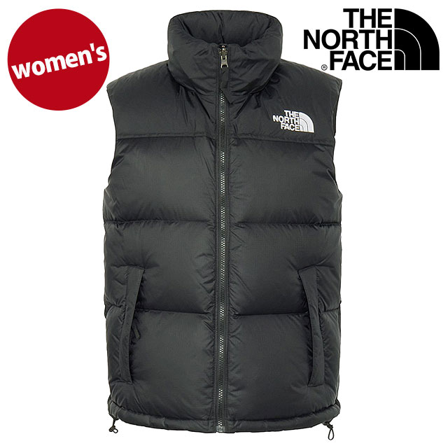 ザ・ノース・フェイス THE NORTH FACE ヌプシベスト [NDW92557-K FW25] Nuptse Vest レディース TNF アウトドア アウター ダウンベスト 撥水 ブラック 正規取扱店