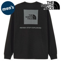 ザ・ノース・フェイス THE NORTH FACE ロングスリーブバックスクエアロゴティー [NT32442-KK FW25] L/S Back Square Logo Tee メンズ TNF アウト