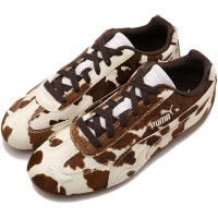 【返品送料無料】プーマ PUMA スニーカー スピードキャット カウ ウィメンズ [406141-01 HO25] SPEEDCAT COW WNS レディース 靴 アニマルパターン Chocolat