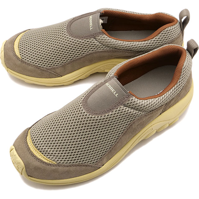 【SALE】メレル MERRELL スニーカー ジャングルモック ブリーズSE [J006743] M JUNGLE MOC BREEZE SE メンズ 靴 シューズ スリッポン アウトドア ALUMINUM 正規取扱店【ts】