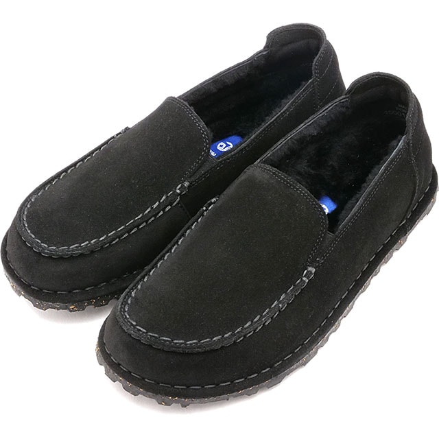ビルケンシュトック BIRKENSTOCK レザーシューズ ウッティ スリップオン シアリング [1025211 FW25] UTTI SLIP ON SHEARLING レディース 靴 ドイツ製 コンフォートシューズ 健康シューズ BLACK | SUEDE-LEATHER 正規取扱店