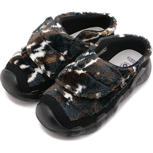 キーン KEEN スニーカー チルドレン ハイパウザー ラップ [1031412 FW25] CHILDREN HYPOWSER WRAP キッズサイズ 子供靴 スリッポン シューズ BLACK/JAVA 正規取扱店