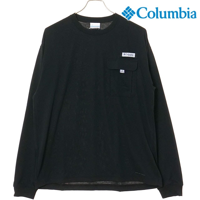 【30%OFF/SALE】コロンビア Columbia バーンノベルロングスリーブクルー [PM0505-010 FW25] Burn Novel Long Sleeve Crew メンズ トップス カットソー 長袖Tシャツ 速乾 アウトドア Black 【メール便配送】 正規取扱店【ts】
