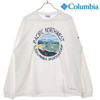 コロンビア Columbia レイクトゥアベニューグラフィックロングスリーブTシャツ [PM0529-125 FW25] Lake to Avenue Graphic LS Tee メンズ トップス 