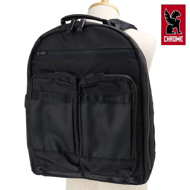 クローム CHROME アクセル デイパック MD [BJ019BK FW25] 26L AXCEL DAYPACK MD メンズ・レディース 鞄 リュック 通勤 ビジネスバッグ 耐水 BLACK 正規取扱店