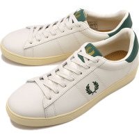 フレッドペリー FRED PERRY スニーカー スペンサーレザー [B4334-D06 FW25] SPENCER LEATHER メンズ・レディース 靴 シューズ LIGHT-ECRU 正規取扱店