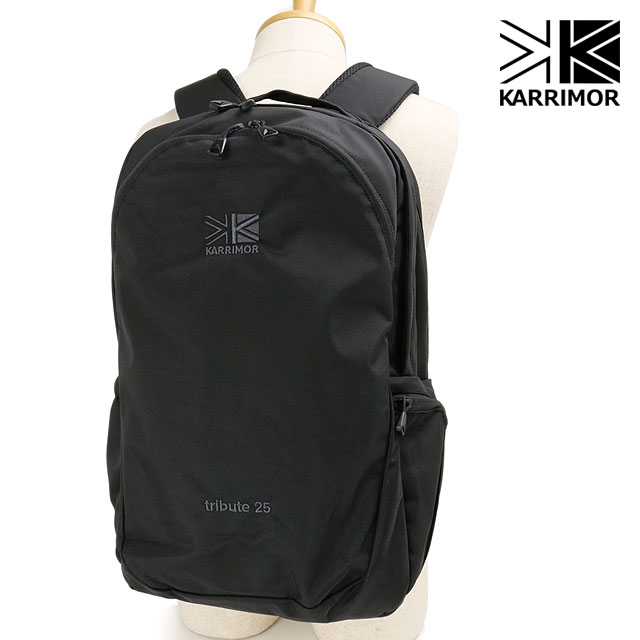 カリマー KARRIMOR リュック トリビュート 25 [501234-9000 FW25] 25L tribute 25 メンズ・レディース 鞄 アウトドア バックパック デイパック Black 正規取扱店