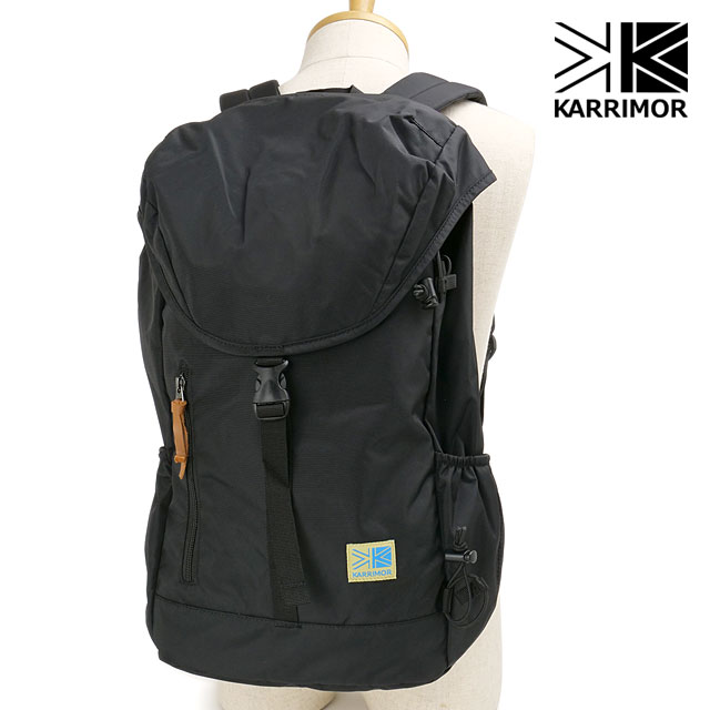 カリマー KARRIMOR リュック VT デイパック R 27 [501236-9000 FW25] 27L VT day pack R 27 メンズ・レディース 鞄 アウトドア バックパック デイパック Black 正規取扱店
