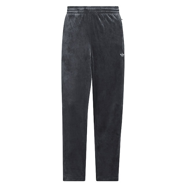 アディダス オリジナルス adidas Originals FB トラックパンツ ベロア [CI147/KD9385 FW25] FB TP VELOUR ラインパンツ 日本限定モデル DARK-GREY/MATTE-SILVER