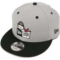 ニューエラ キャップ NEW ERA CAP 9FIFTY マルコ ボックス [14693336 FW25] 950 MARUKO BOX メンズ・レディース ちびまる子ちゃん コラボ 帽子 グレー/