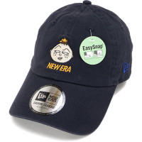 ニューエラ NEW ERA ナガサワキャップ [14693295 FW25] Casual Classic NAGASAWA CAP メンズ・レディース ちびまる子ちゃん コラボ 帽子 ネイビー 正規