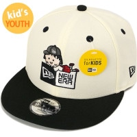 ニューエラ NEW ERA キッズキャップ 9FIFTY ユース マルコ ボックス [14693251 FW25] YH 950 MARUKO BOX 男の子・女の子 ちびまる子ちゃん コラボ 帽子 