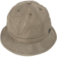 ニューエラ NEW ERA 中津川吾郎 エクスプローラーハットキルティング [14703367 FW25] EXPLORER GORO QUILTING メンズ・レディース コラボ 帽子 ペールカーキ