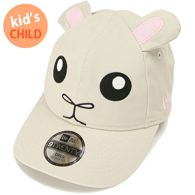 ニューエラ NEW ERA キッズキャップ 9TWENTY アニマル ラビット [14671707 FW25] CLD920 ANIMAL RABBIT STO 男の子・女の子 帽子 子供 チャイルド ストーン 正規取扱店