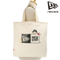 ニューエラ NEW ERA キャンバストートバッグ マルコ [14693298 FW25] CANVAS TOTE MARUKO BOX メンズ・レディース ちびまる子ちゃん コラボ 鞄 アイボリー 