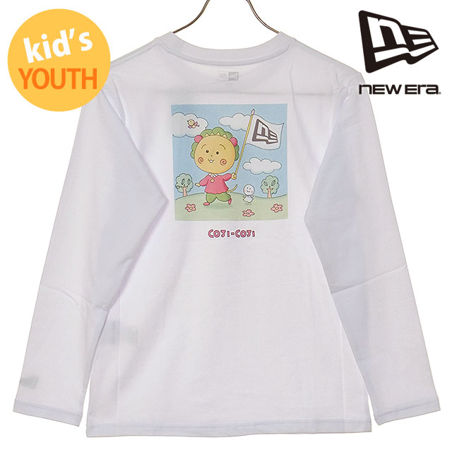 ニューエラー　コジコジ　長袖Tシャツ ホワイト Lサイズ NEW ERA tシャツ ニューエラ 長袖Tシャツ コジコジコラボ ロンT