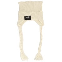 ニューエラ NEW ERA スクエアリブニットフラップ [14669920 FW25] SQUARE RIB KNIT FLAP メンズ・レディース 帽子 ニットキャップ オフホワイト 正規取扱店|N