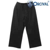 Х ORCIVAL åȥʥХԡѥ [OR-E0282-CNB FW25] COTTON NYLON BIO PEACH EASY PANTS 󥺡ǥ ܥȥॹ 󥰥ѥ Ĺܥ BLACK 谷Ź