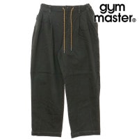 ジムマスター GYM MASTER 10ozストレッチカツラギツータックパンツ [G621747-04 FW25] メンズ ボトムス ロングパンツ クライミングパンツ チャコール(カツラギ) 正規取扱