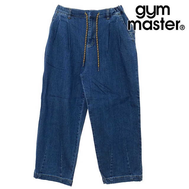 ジムマスター GYM MASTER 10ozストレッチデニムツータックパンツ [G621747-56 FW25] メンズ ボトムス ロングパンツ クライミングパンツ Dブルー(デニム) 正規取扱店