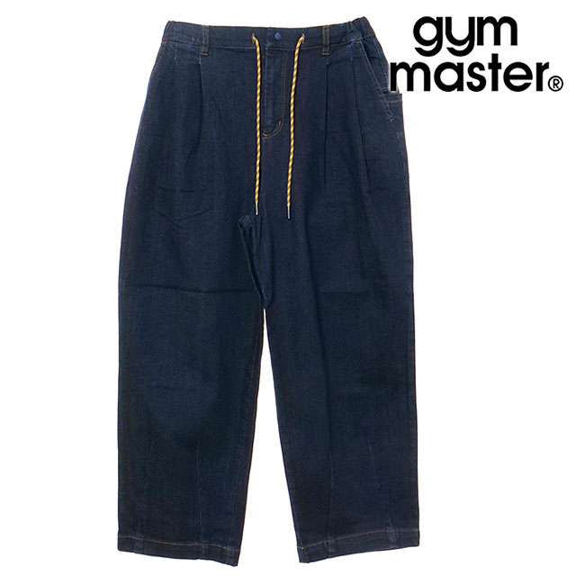 ジムマスター GYM MASTER 10ozストレッチデニムツータックパンツ [G621747-58 FW25] メンズ ボトムス ロングパンツ クライミングパンツ ワンウォッシュ(デニム) 正規取扱店