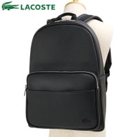 ラコステ LACOSTE メンズクラシック ポケットバックパック [NH4430HC-000 FW25] メンズ・レディース 鞄 リュック デイパック ビジネスバッグ ブラック 正規取扱店|LACOS