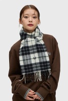 եåɥڥ꡼ FRED PERRY ॹ 󥹥 [C8137-560 FW25]եåɡڥ꡼ FREDPERRY LAMBSWOOL TARTAN SCARF 󥺡ǥ ʪ ˥åȥޥե顼 ȡ å ɴ ECRU 谷Ź