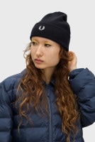 եåɥڥ꡼ FRED PERRY 饷åӡˡ [C8161-843 FW25]եåɡڥ꡼ FREDPERRY CLASSIC BEANIE 󥺡ǥ ˹ ˥åȥå ˥å˹ BLACK/SNOWWHITE ڥ᡼ 谷Ź