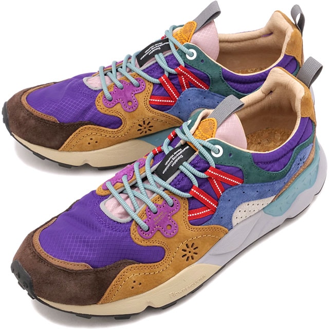 フラワーマウンテン Flower MOUNTAIN スニーカー ヤマノスリー [FM63673 FW25] YAMANO3 メンズ・レディース 靴 シューズ フェス アウトドア Purple/Mud 正規取扱店