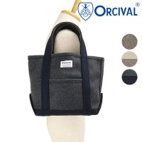 オーシバル ORCIVAL ヘビーメルトン トートバッグ スモール [OR-H0241-HML FW25] HEAVY MELTON TOTE BAG SMALL 日本製 メンズ・レディース 鞄 メル