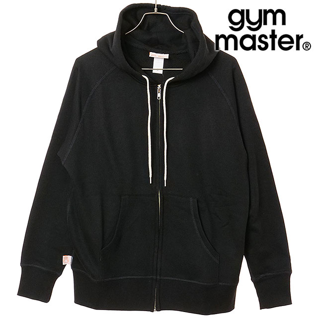 ジムマスター GYM MASTER トンプキンスウェットジップパーカー [G621757-05 FW25] メンズ トップス フルジップ 長袖 ブラック 正規取扱店