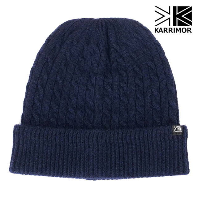 【SALE】カリマー KARRIMOR ウールビーニー [200209-5000 FW25] wool beanie メンズ・レディース 帽子 アウトドア ニットキャップ Navy 【メール便配送】 正規取扱店【ts】