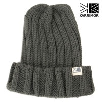 カリマー KARRIMOR フォールデッドビーニー [200218-1200 FW25] folded beanie メンズ・レディース 帽子 アウトドア ニットキャップ Charcoal 【メール便