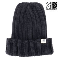 カリマー KARRIMOR フォールデッドビーニー [200218-5000 FW25] folded beanie メンズ・レディース 帽子 アウトドア ニットキャップ Navy 【メール便配送】 