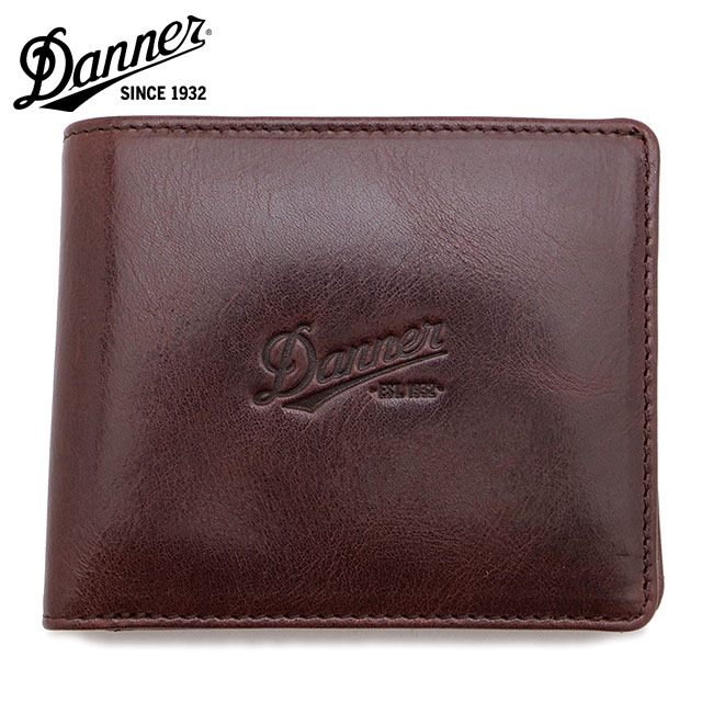 ダナー Danner フォルデッド ウォレット [4AP3487/688837-0002 FW25] FOLDED WALLET メンズ 二つ折り財布 革製 D.BROWN 【メール便配送】 正規取扱店