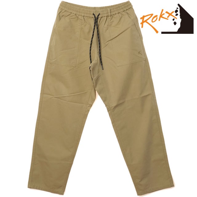 ロックス ROKX ベイカーストリングス [RXCS251221 FW25] BAKE STRINGS メンズ ボトムス ロングパンツ クライミングパンツ KHAKI 正規取扱店