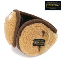 ペンドルトン PENDLETON ボアイヤーマフ [PDT-000-253024 FW25] BOA EAR MUFF メンズ・レディース フリース耳当て イヤーマフラー 防寒 ジャガードボア BEI