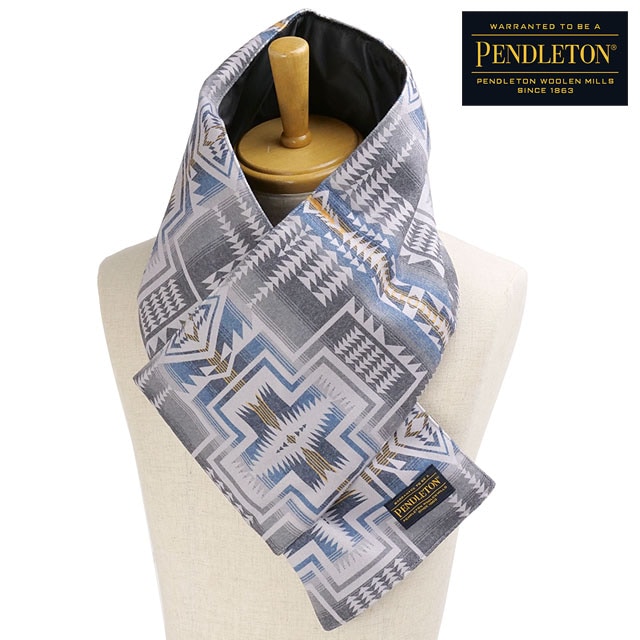 ペンドルトン PENDLETON フランネルマフラー [PDT-000-253031 FW25] FLANNEL MUFFLER メンズ・レディース ストール ネックウォーマー 中綿 CHARCOAL 正規取扱店