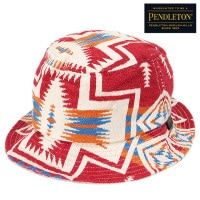 ペンドルトン PENDLETON ジャガードハット [PDT-000-253040 FW25] JAQUARD HAT メンズ・レディース 帽子 バケットハット フリーサイズ RED 正規取扱店|PE